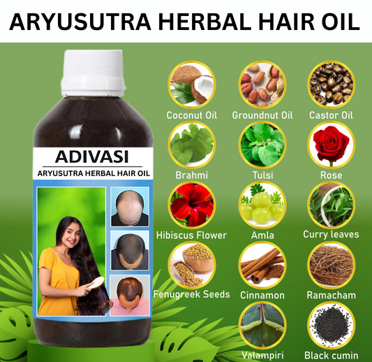 ADIVASI ARYUSUTRA HAIR GROWTH OIL (PACK OF 2)