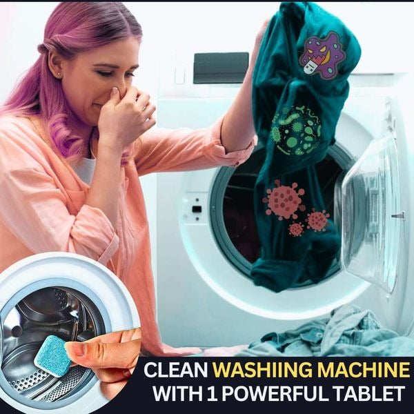 MEGA offer - Washing Machine Cleaner Tablets ( BUY 6 and Get 6 free)