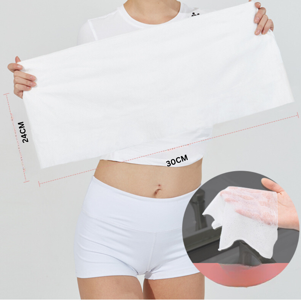 Portable Compressed Disposable Towel