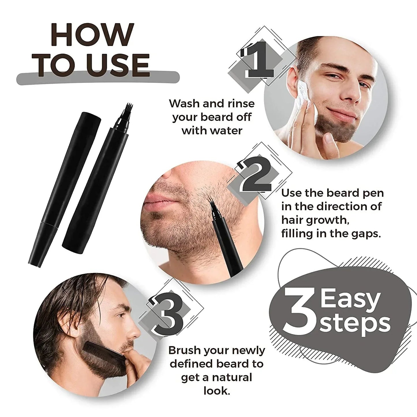 Beard Fill™ - Beard Filler Pen