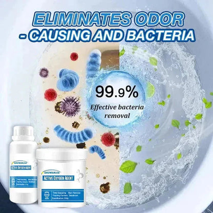 TOILET ACTIVE OXYGEN AGENT | 🔥FLAT 50% OFF🔥 [Buy 1 Get 1 Free]