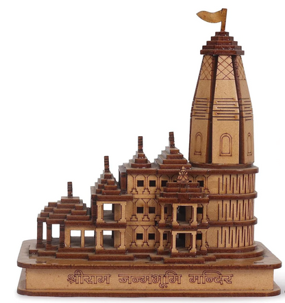 Ayodhya Shri Ram Mandir 3D Wooden Temple (FLAT 50% OFF)