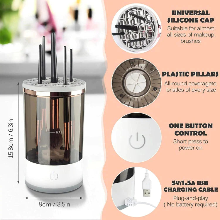 ELECTRIC MAKEUP BRUSH CLEANER