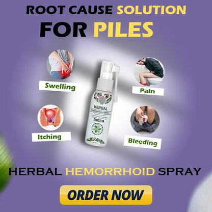 100% Natural Ayurvedic Piles Spray (Buy 1 Get 1 FREE)