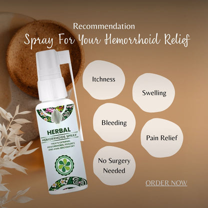 100% Natural Ayurvedic Piles Spray (Buy 1 Get 1 FREE)