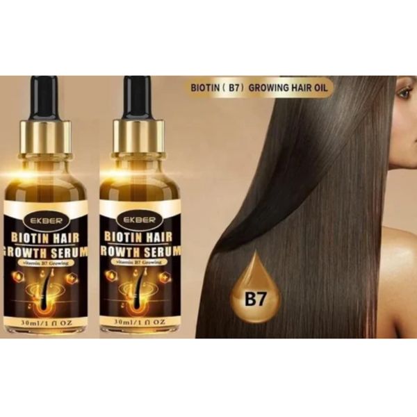 Herbal Biotin Anti Hair Loss Boosting Hair Growth Serum 30ML (Pack of 2)