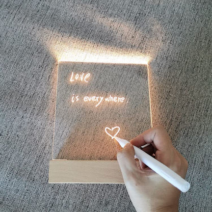 Reusable LED Message Lamp