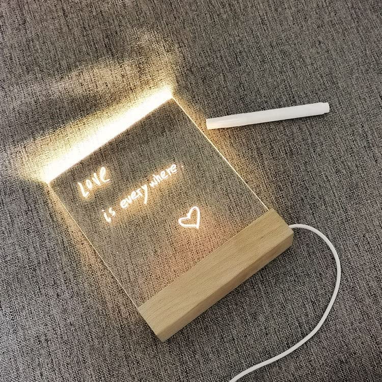 Reusable LED Message Lamp