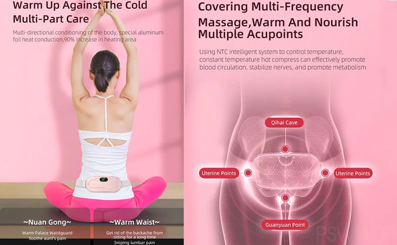 Maya's Dynamic Heat & Massage Therapy for Period Cramps | Upgraded