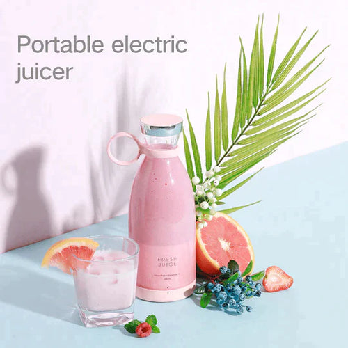 Portable Electric Blender and Juicer