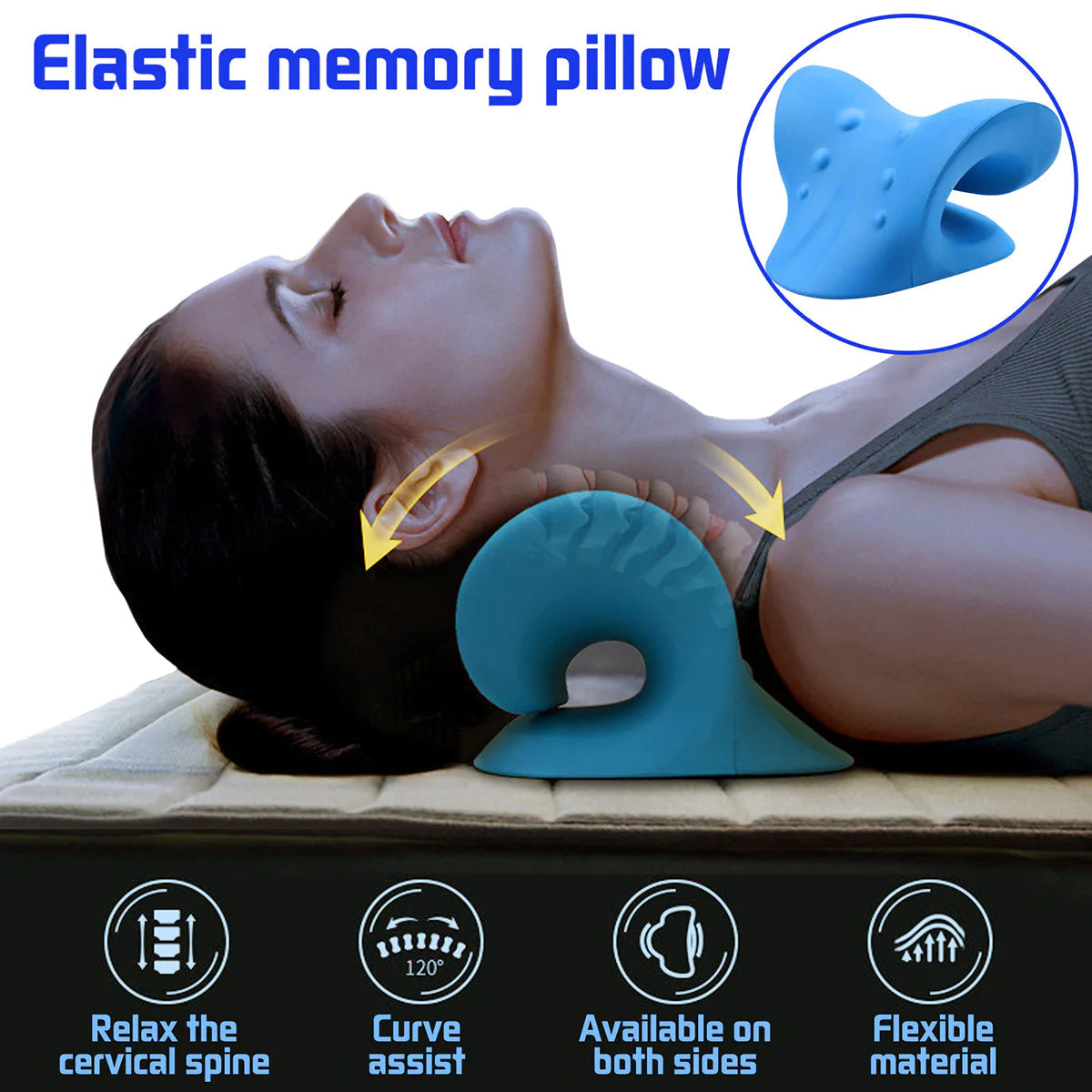 Neck and Shoulder Relaxing Pillow