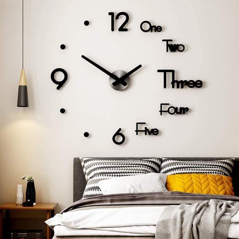 Clockzo™ : 3D Wall Clock