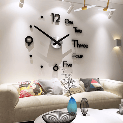 Clockzo™ : 3D Wall Clock