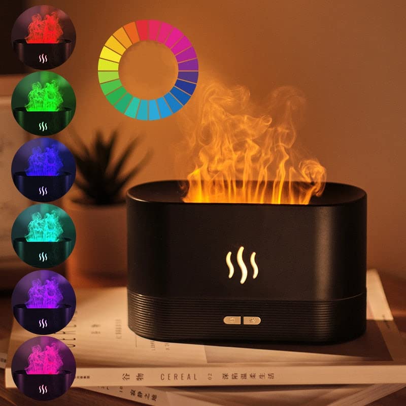 Flame Light Humidifier With 7 Colors