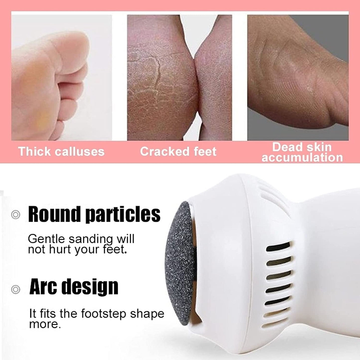 PediVac™ | Electric Callus Remover With Vacuum