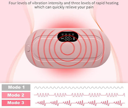 Period Cramps Heat & Massage Therapy for Soothing