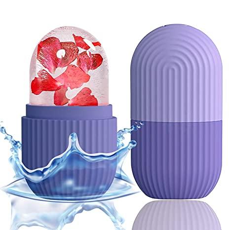 Facial Ice Roller For Massage Ice Mold To Enhance Skin Glow, Shrink & Tighten Face ice roller