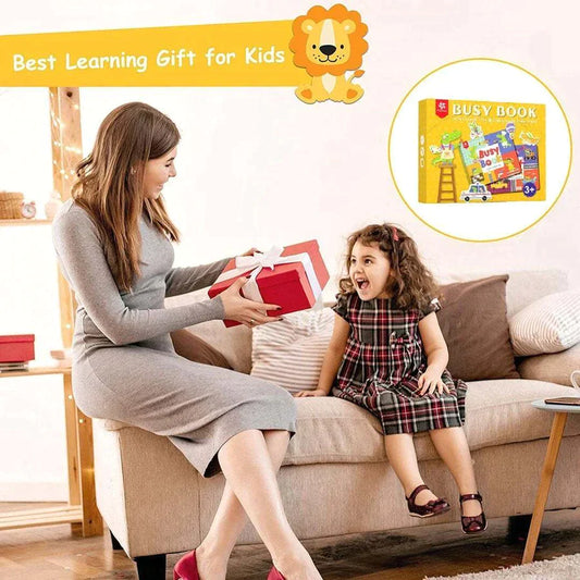 Montessori Quiet Busy Book for Kids