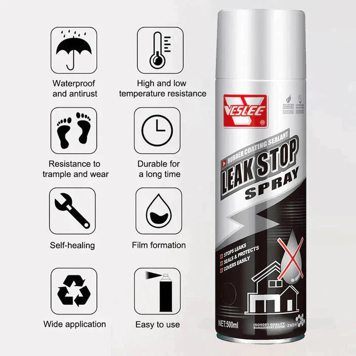 WATERPROOF LEAK SEAL SPRAY