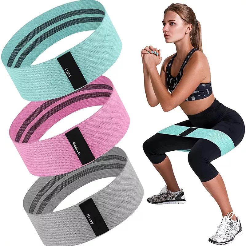 Resistance Band - Loop Hip Band for Women & Men for Hip, Legs, Stretching