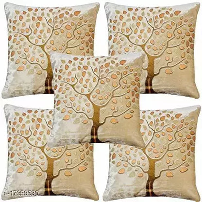 Tree of Hope Cushion Covers 18x18" (5 pcs - Beige)