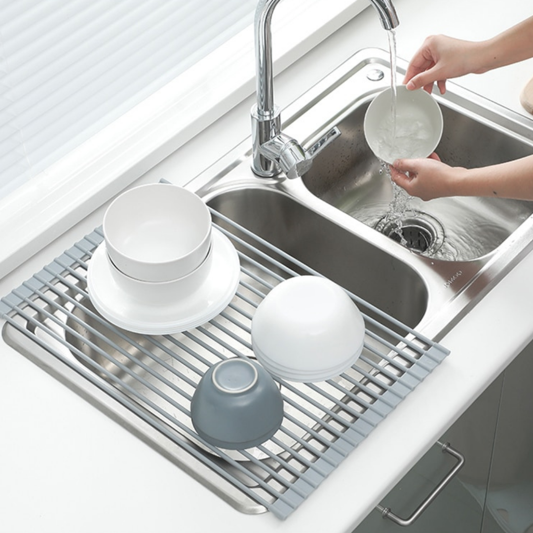 Roll Up Sink Rack