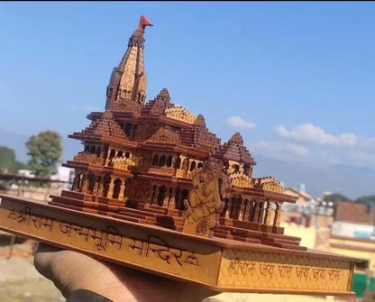 Ayodhya Shri Ram Mandir 3D Wooden Temple (FLAT 50% OFF)