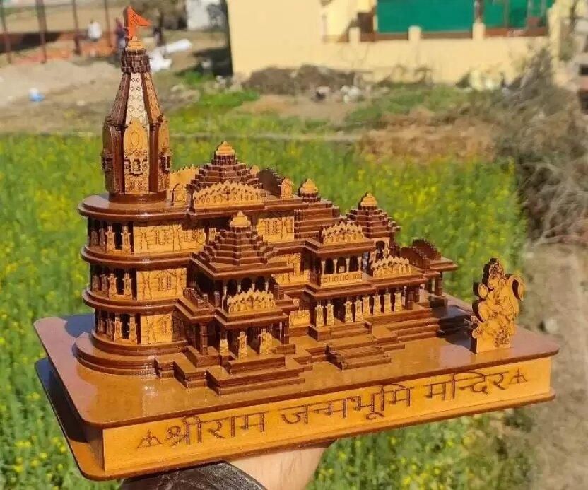 Ayodhya Shri Ram Mandir 3D Wooden Temple (FLAT 50% OFF)