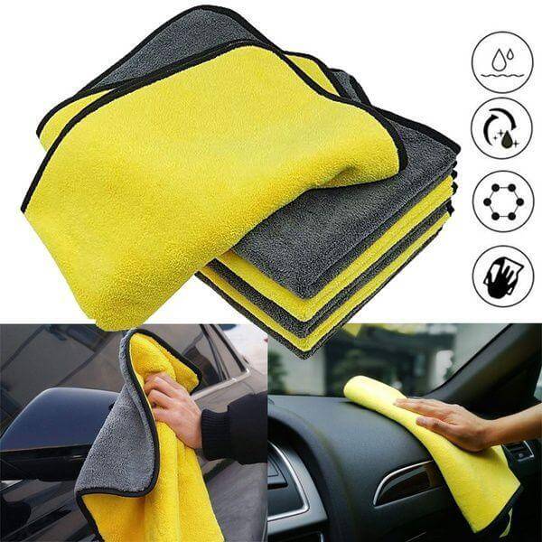 Double Sided Microfiber Absorbent Towel