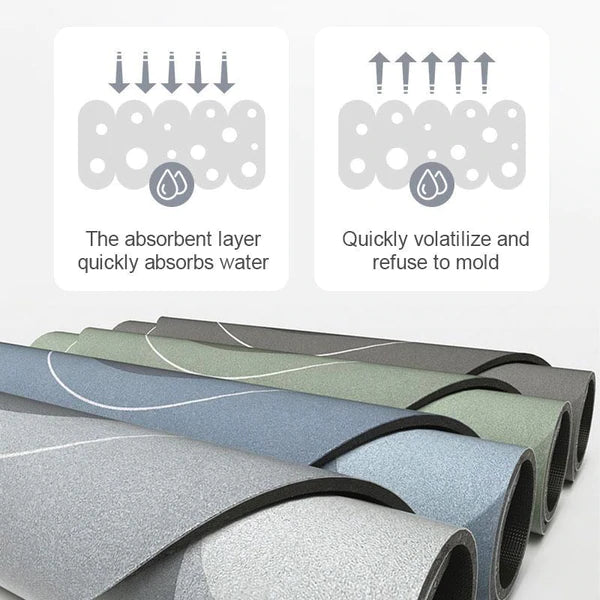 Multifunctional Water Absorbing Non-Slip Mat