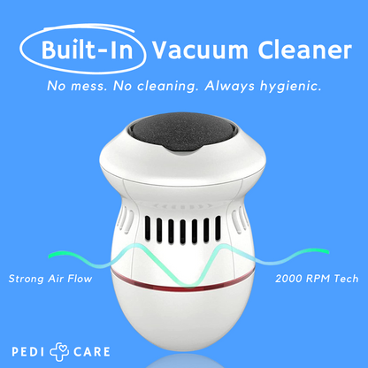 PediVac™ | Electric Callus Remover With Vacuum