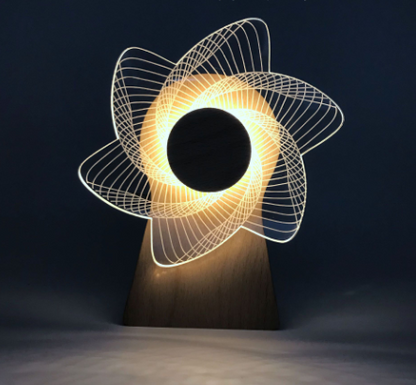 3D Windmill Music Light Diffuser