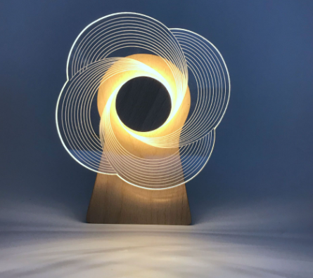 3D Windmill Music Light Diffuser