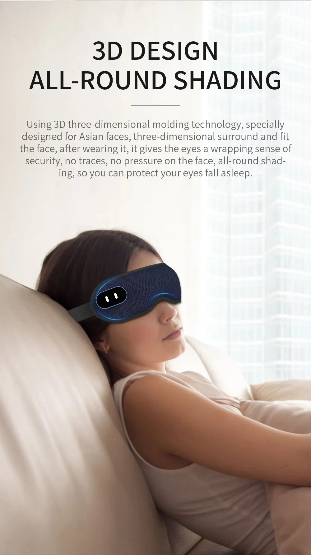 Intelligent Sleep Eye Mask Massager