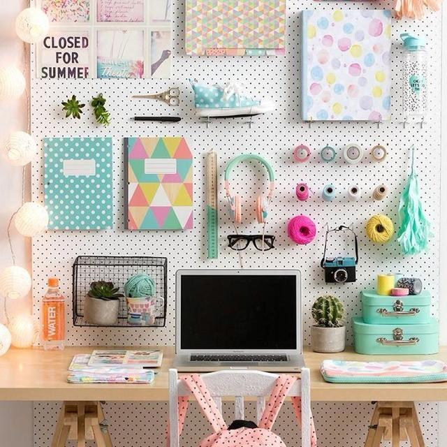 Pegboard - Wall Décor Storage