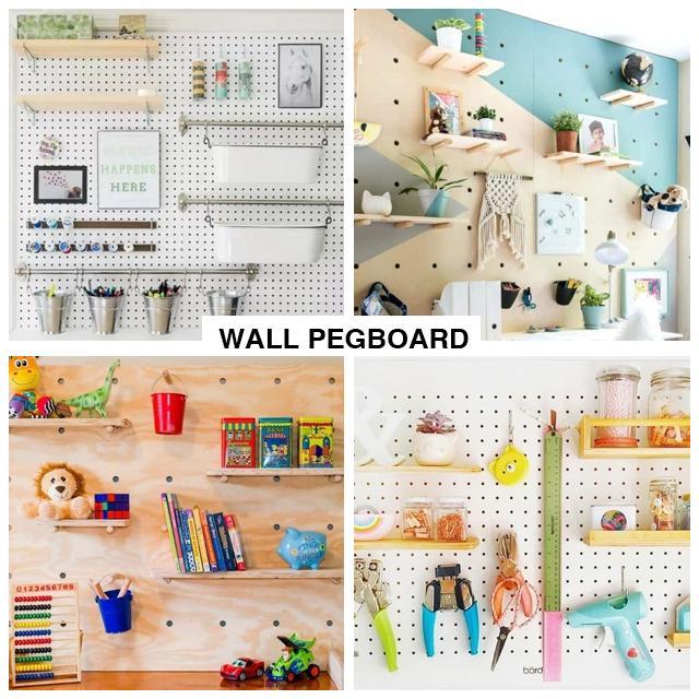 Pegboard - Wall Décor Storage