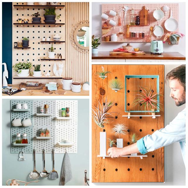 Pegboard - Wall Décor Storage