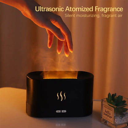 Flame Light Humidifier With 7 Colors