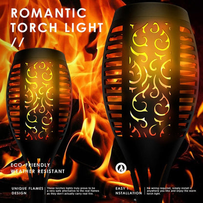 Modern Art Sunfire Torch Lamp