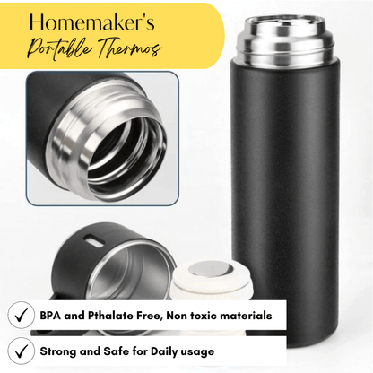 Portable Thermos Flask (Alto Black)