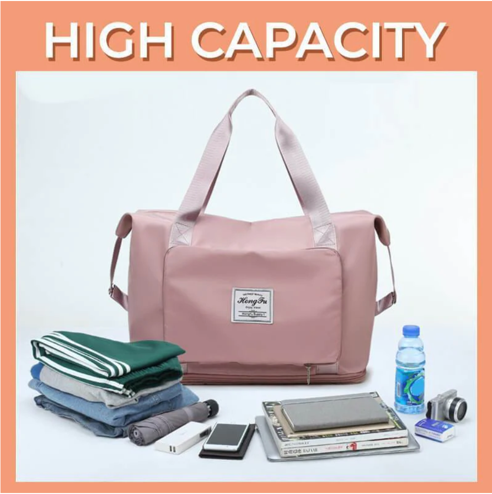 LARGE CAPACITY FOLDING TRAVEL BAG