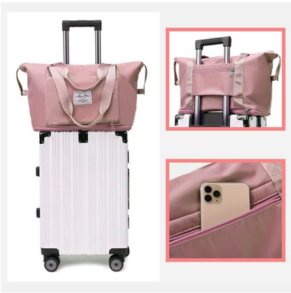 LARGE CAPACITY FOLDING TRAVEL BAG