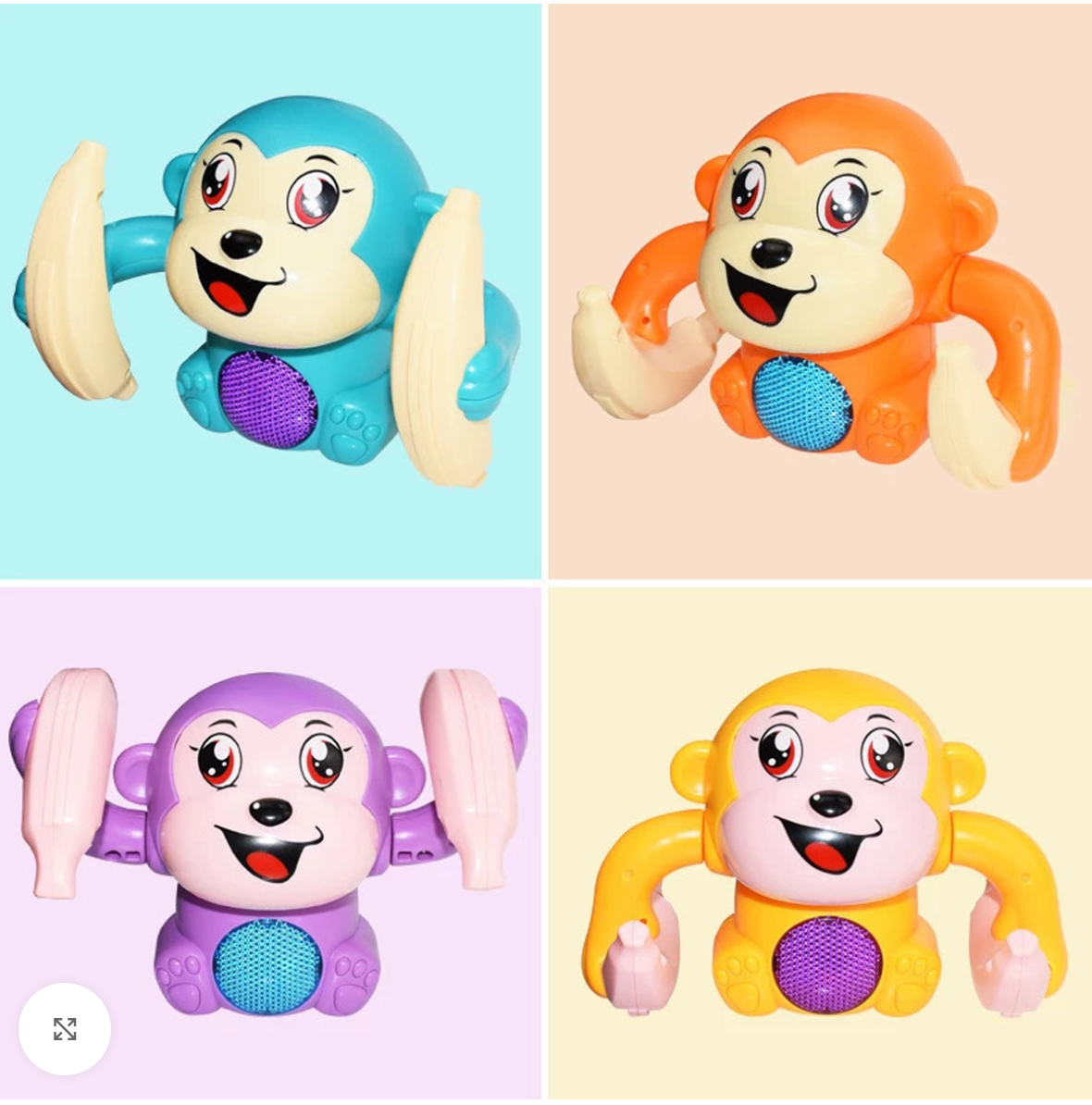 Jumpin' Jacks: The Early Infant Electric Flip and Head Monkey Toy