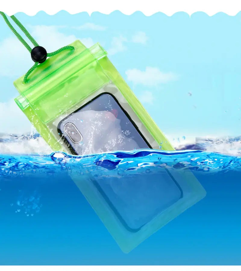 Waterproof Mobile Phone Pouch (Blue) - Pack of 2