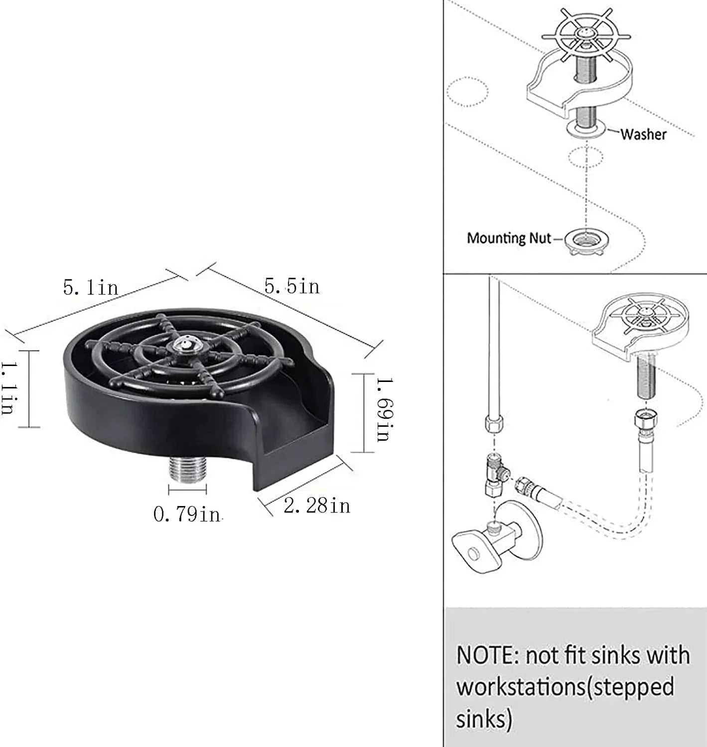 Tuckied™ Automatic Cup Washer