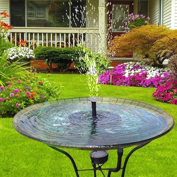 Solar Water Fountain