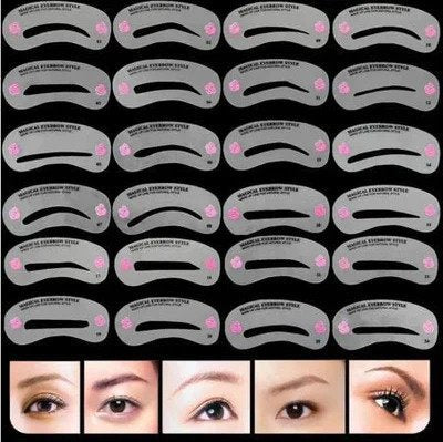 Eyebrow Stencil Set