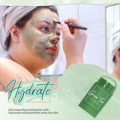 CLAYGLO™ Green Tea Cleansing Mask Stick Bar