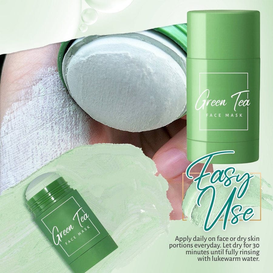 CLAYGLO™ Green Tea Cleansing Mask Stick Bar