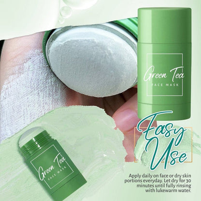 CLAYGLO™ Green Tea Cleansing Mask Stick Bar